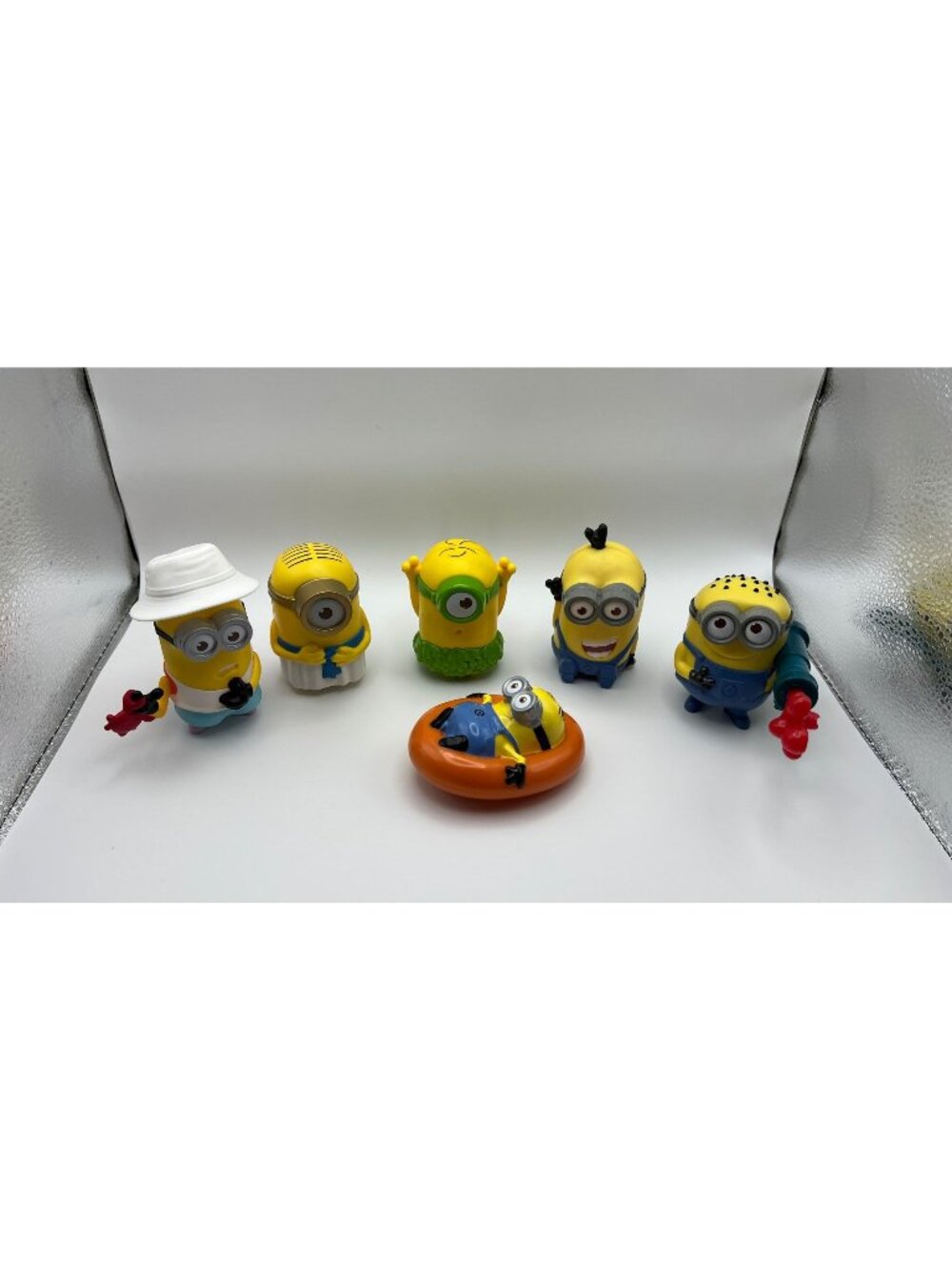 6 McDonalds Happy Meal Minions Toys - Assorted Characters & Fun Designs